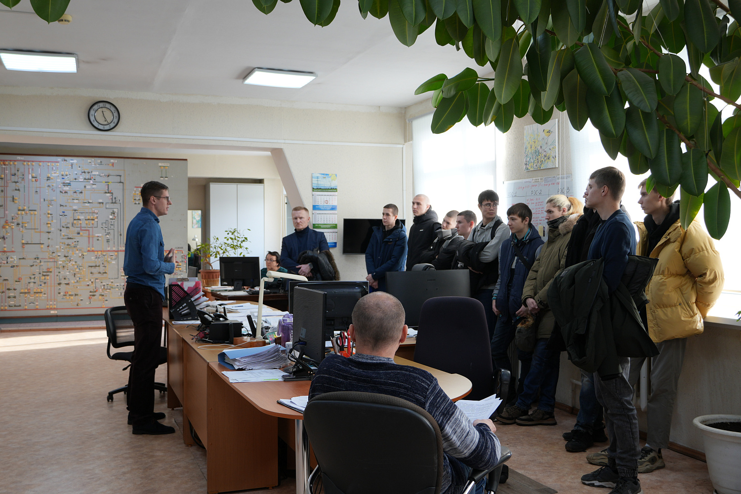 Экскурсия для студентов 3 курса Хабаровского технического колледжа