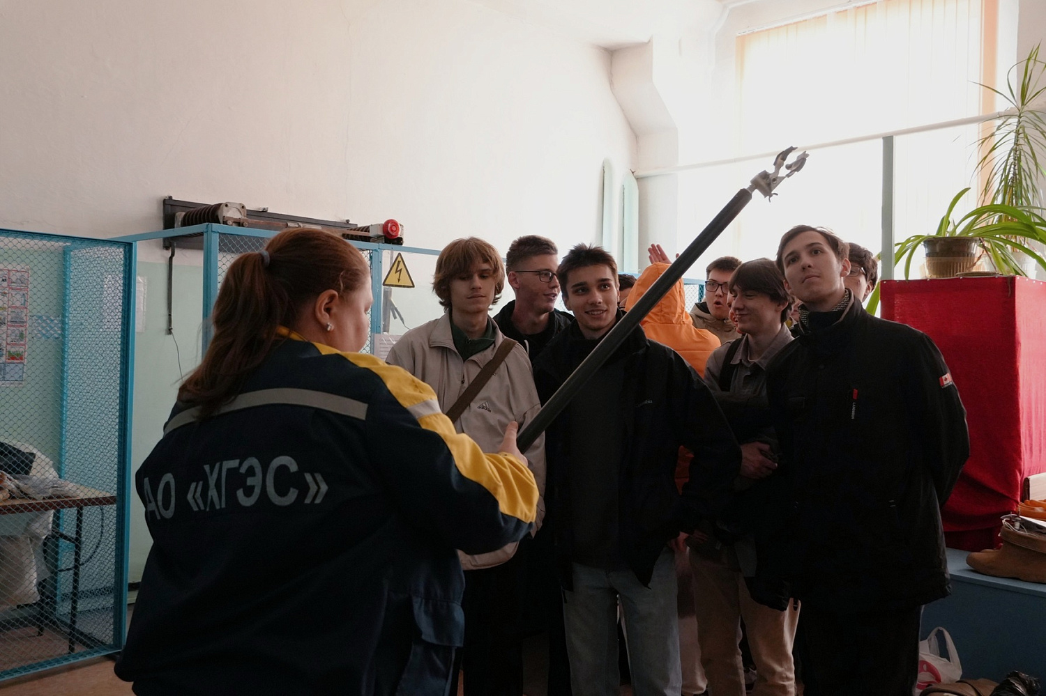 Проведение экскурсии для студентов Хабаровского техникума железнодорожного транспорта ДВГУПС