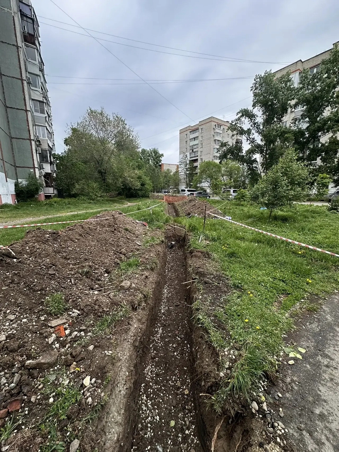 Капитальный ремонт кабельных линий 0,4кВ от ТП - 417 ф.  8, ф. 16, ф. 4 по адресу: ул. Калараша, 24,24а,26,28